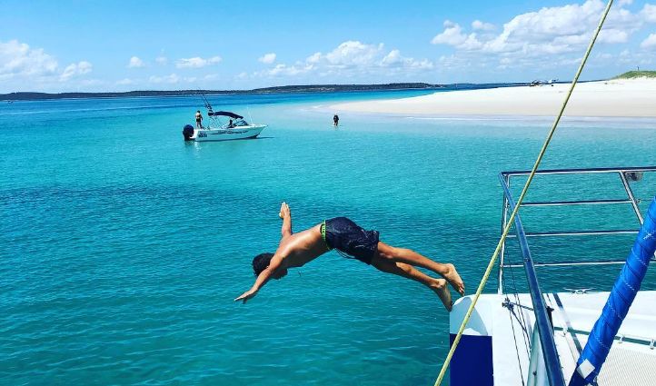 Fraser Island Eco Tour Swimming